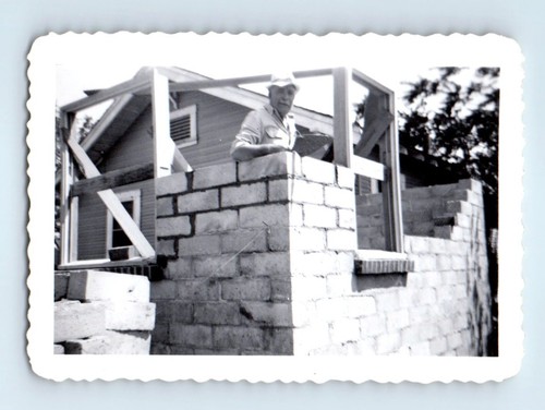 Old vintage photo solo man - vintage,