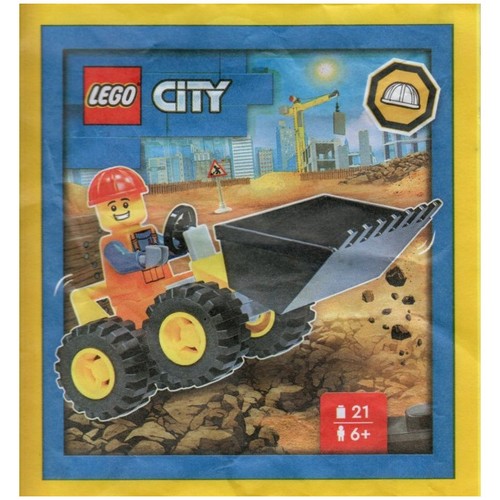 Lego city construction worker - lego,