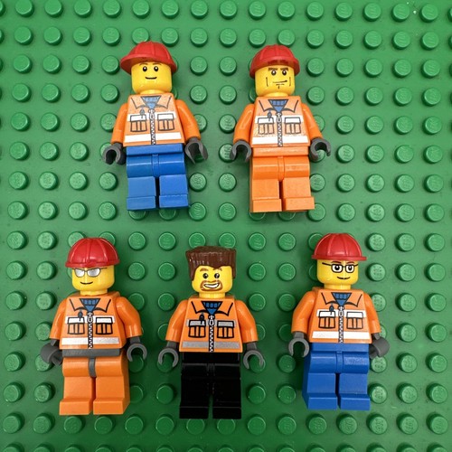 Lego city construction - lego, worker