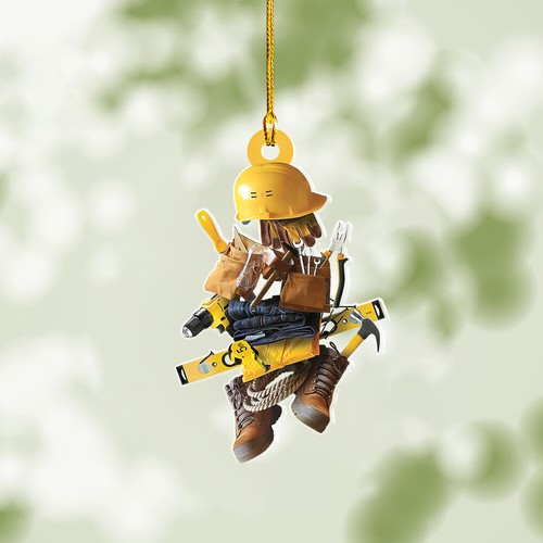 Construction worker set - construction,