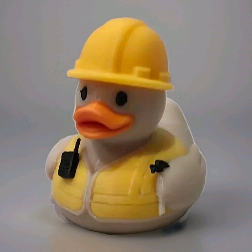 Construction worker duck - worker,