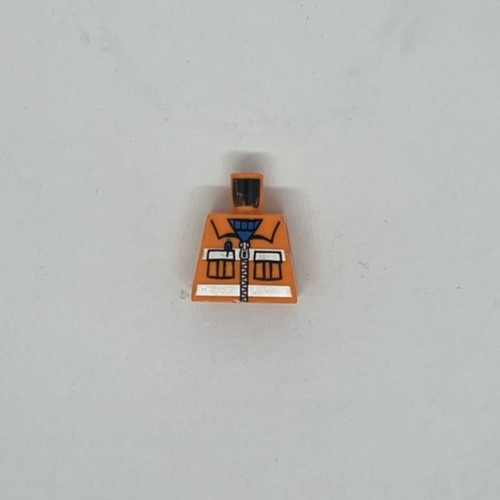 Lego orange torso - orange, town