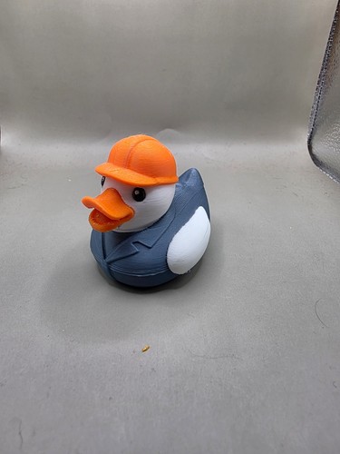 Construction worker duck - worker,