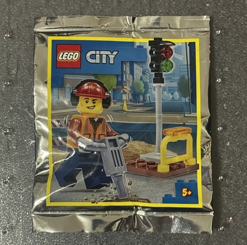 Lego city construction worker - city,